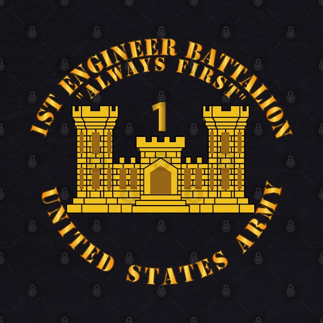 1st Engineer Battalion - Always First - ENG Branch Num - US Army by twix123844